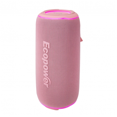 Speaker Ecopower EP-S107 - USB/SD/Aux - Bluetooth - 30W - A Prova DAgua - Rosa