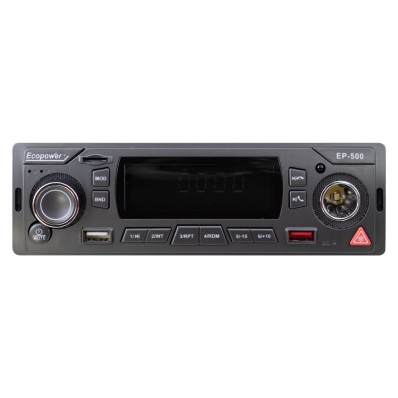 Toca Radio MP3 Ecopower EP-500 - USB/SD/Aux - Bluetooth - FM