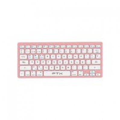 Teclado FTX FTXB1000 BT PT Ultra Slim Pink