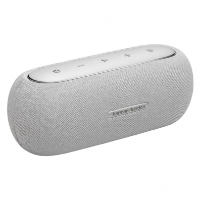 Speaker Harman Kardon Luna - USB Tipo C - Bluetooth - 25W RMS - Cinza