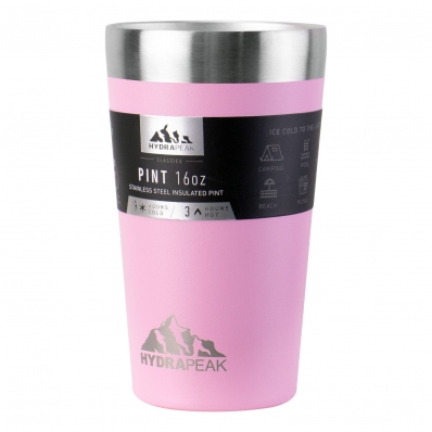 Copo Termico Hydrapeak HP-PINT-16 - 473ML - Rosa