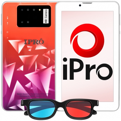 Tablet Ipro SPEED-5 4G/ Wi-Fi 32GB/ 2GB Ram de 7" 2MP/ 2MP - Rosa/ Peach
