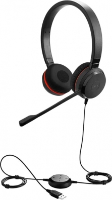 Fone de Ouvido Jabra GN Evolve 30 II Stereo MS USB/Jack 3.5MM (com Estojo)