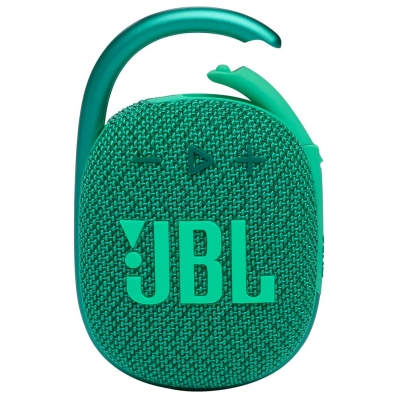 Speaker JBL Clip 4 Eco - Bluetooth - 5W - A Prova DAgua - Verde