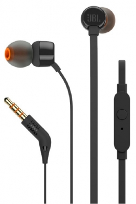 Fone de Ouvido JBL Pure Bass T110 Preto