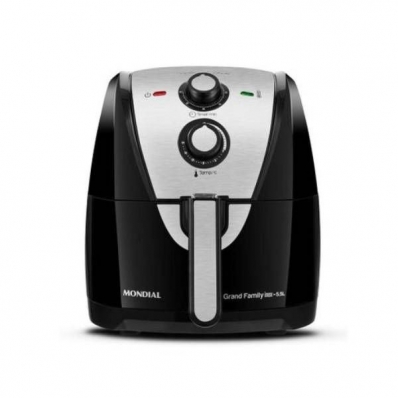 Fritadeira Eletrica Mondial AF-55I Grand Family 220V - Preto 5.5L