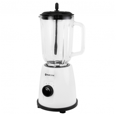 Liquidificador Mox MO-LC58 - 450W - 1.5L - com Acessorio - 220V - Branco e Preto