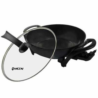Panela Eletrica Mox MO-KEC01 1.500 Watts 220 - 240 V ~ 50/60 HZ - Preta