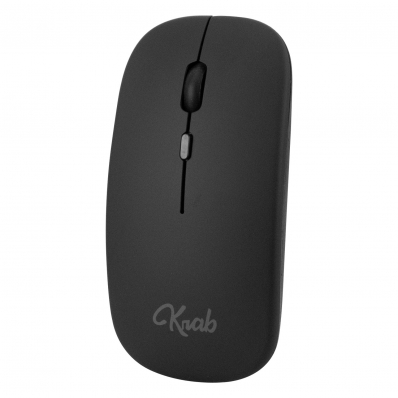 Mouse Krab KBMI11 - Sem Fio - 1200 Dpi - 4 Botoes - Preto