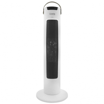 Aquecedor Eletrico Quanta QTED180 DUOFLOW180 - 2000W - 220V - Branco e Preto