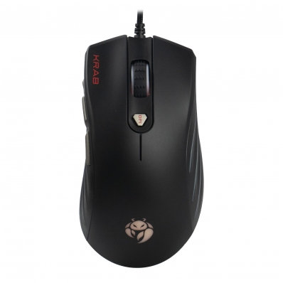 Mouse Gamer Krab Specter KBGMR20 - com Fio -10000DPI - 7 Botoes - Preto
