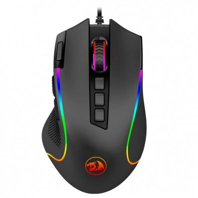 Mouse Gaming Redragon Predator M612-RGB USB Ate 8.000 Dpi com Backlight RGB Chroma - Preto