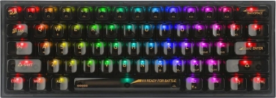 Teclado Gaming Redragon Fizz K617CTB-RGB (Ingles com Fio)