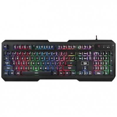 Teclado Gaming Redragon CENTAUR2 K506-1 Ingles USB com Backlight RGB - Preto