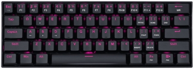 Teclado Gaming Redragon Dragonborn K630 Preto (Ingles com Fio)