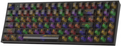 Teclado Gaming Redragon Irelia Pro K658CTB-RGB-Pro (Ingles - 3 Modos) Switch Hot-Swap