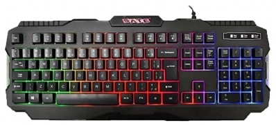 Teclado Satellite AK-837 Multimidia USB com Fio - Portugues