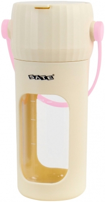 Liquidificador Portatil Sate A-P276 Recarregavel USB-C 380ML Bege/Pink