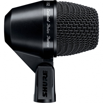 Microfone Dinamico Shure PGA52-XLR para Bumbo - Preto