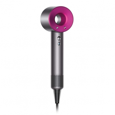 Secador de Cabelo Super Hair Dryer A3001-110 - 1600W - 110V - Cinza e Rosa
