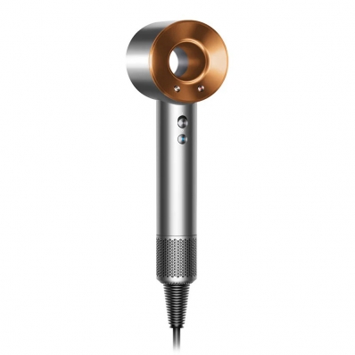 Secador de Cabelo Super Hair Dryer A3001-220 - 1600W - 220V - Cinza e Dourado