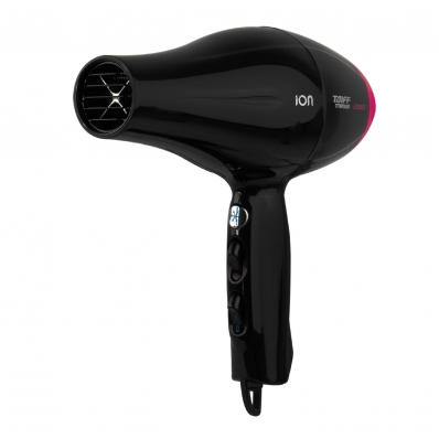 Secador de Cabelo Taiff Titanium Pink - 1700W - 127V - Preto e Rosa