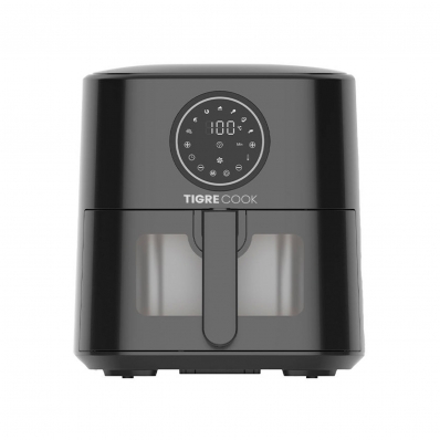 Fritadeira Eletrica Tigrecook Visible AFT05001C - 1500W - 5L - 110V - Preto