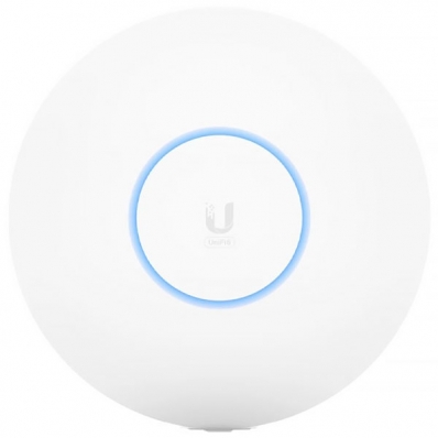 Access Point Ubiquiti Unifi U6+ 573,5 MBPS Em 2.4GHZ + 2402 MBPS Em 5GHZ - Branco