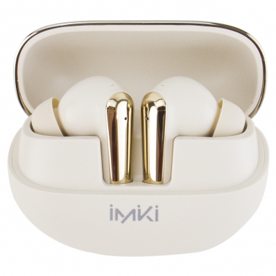 Fone de Ouvido Imiki T14 - Bluetooth - com Microfone - Dourado