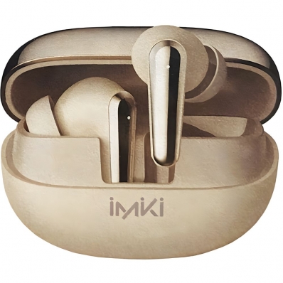 Fone de Ouvido Imiki T14 TWS Bluetooth - Caqui