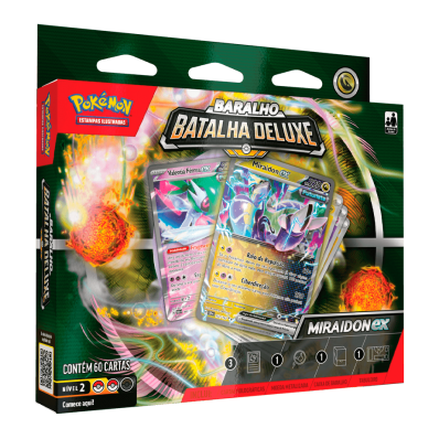 POKEMON DECK DE BATALHA DELUXE MIRAIDON 