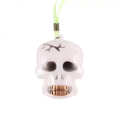 Colar Led de Caveira Halloween