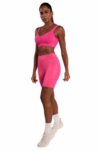 BERMUDA LUPO RUN POCKET - FEMININA