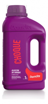 Algicida De Choque Domclor 1l Limpeza Para Piscina