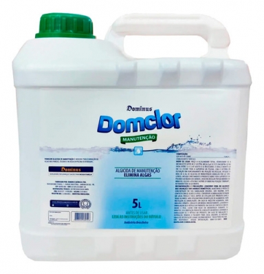 Kit 3 Algicida De Manutenção 5L Domclor