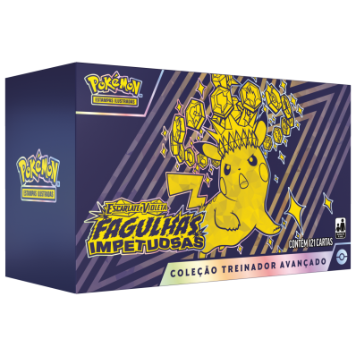 POKEMON EV8 FAGULHAS IMPETUOSAS TREINADOR AVANCADO