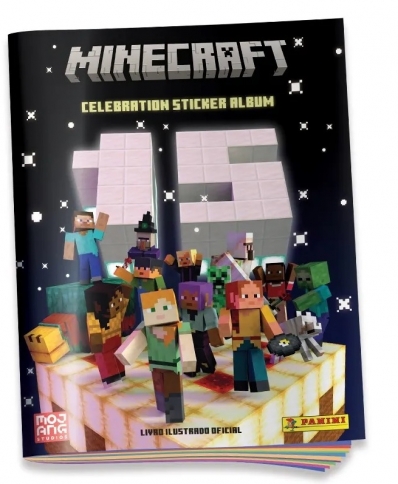 Minecraft - Álbum capa cartão - 2024