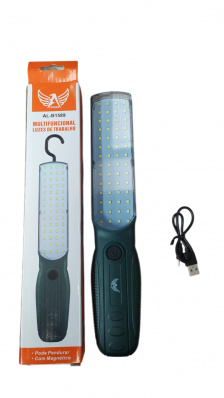 LANTERNA RECARREGÁVEL 48 LEDS MULTIFUNCIONAL LUZES DE TRABALHO ALTOMEX AL-B1589 B-MAX