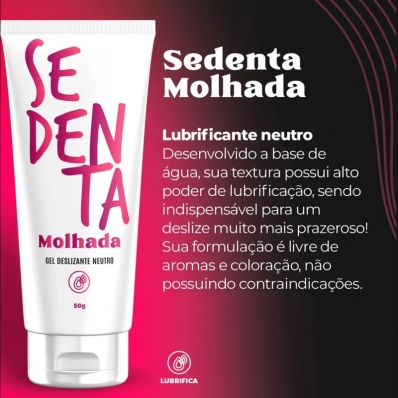 LUBRIFICANTE SEDENTA MOLHADA NEUTRO 18G