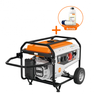 Gerador a Gasolina Stihl GR 60 127V / 220V AVR 5,0 kW Monofásico