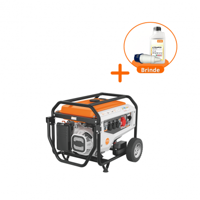 Gerador a Gasolina Stihl GR 80 127V / 220V AVR 7,3 kW