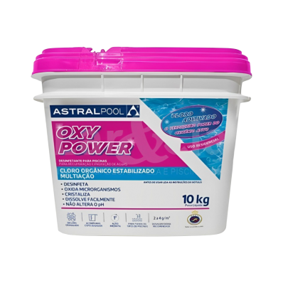 Cloro Para Limpeza Oxy Power 10kg Astralpool
