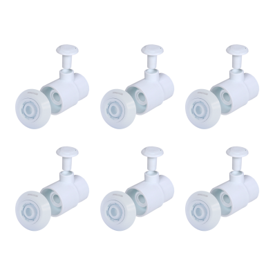 Kit 6 Dispositivo de Retorno Hidromassagem Slim Fibra Veico