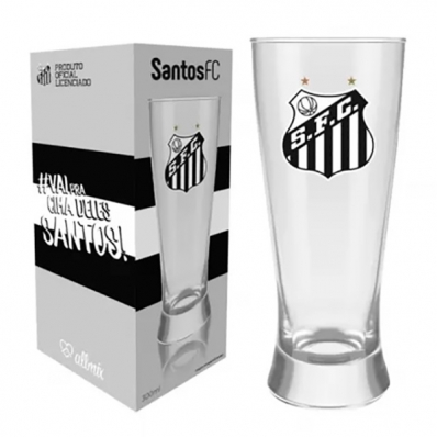 COPO DE CERVEJA LAGER 300ML TIMES DE FUTEBOL ALLMIX