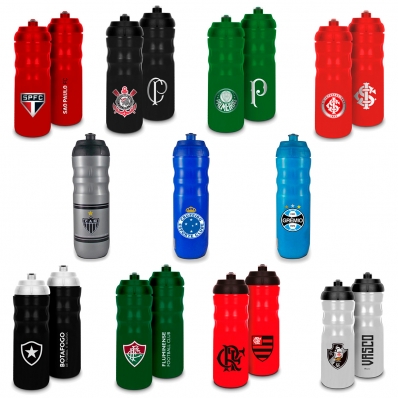 SQUEEZE TERMICA TOP 550ML TIMES DE FUTEBOL BRASFOOT