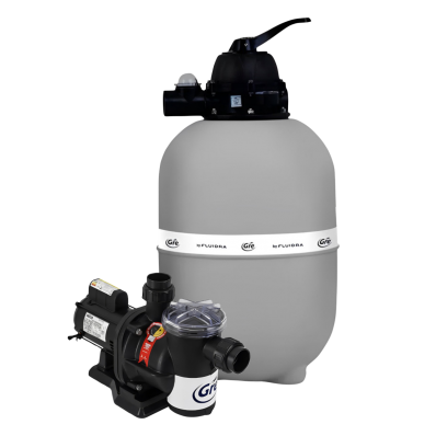 Kit Bomba 1/3 com Filtro De Piscina GRE200 Até 19.000 Litros