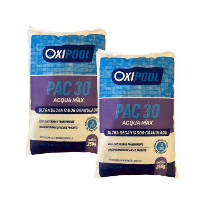 Kit 2 Clarificante Keepclor AcquaMaxUltra Oxipool 250g