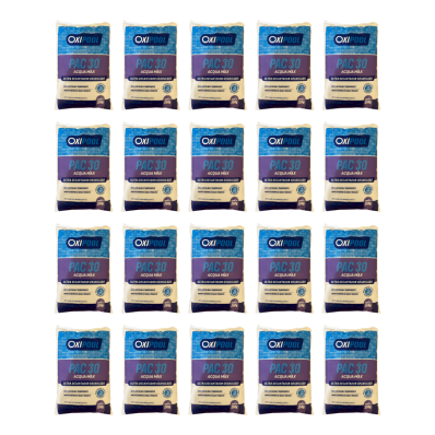 Kit 20 Clarificante Keepclor AcquaMaxUltra Oxipool 250g