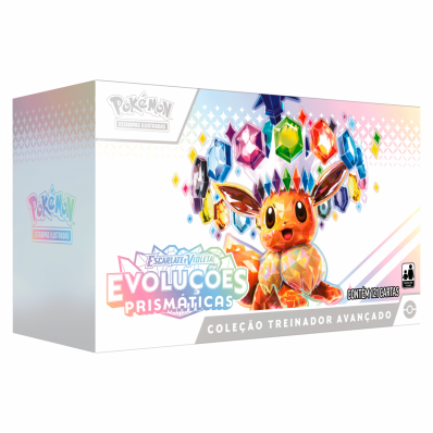 POKEMON EV8.5 EVOLUÇÕES PRISMÁTICAS TREINADOR AVANCADO