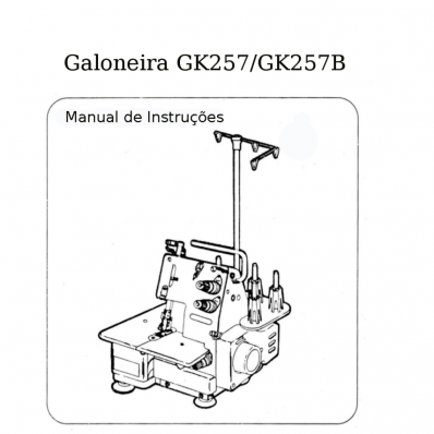 Manual de Instruções Galoneira Portátil GK257 e GK257B